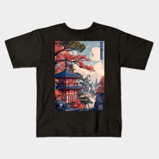 Tardis in Japan Kids T-Shirt